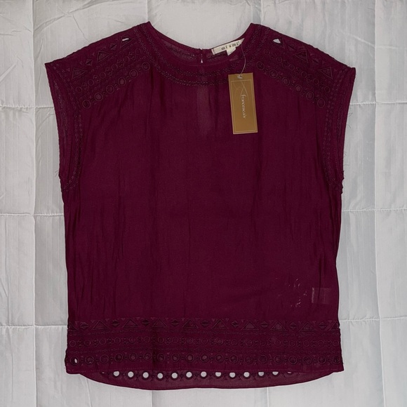 miami blouse from Francesca’s - new with tags - Picture 1 of 3